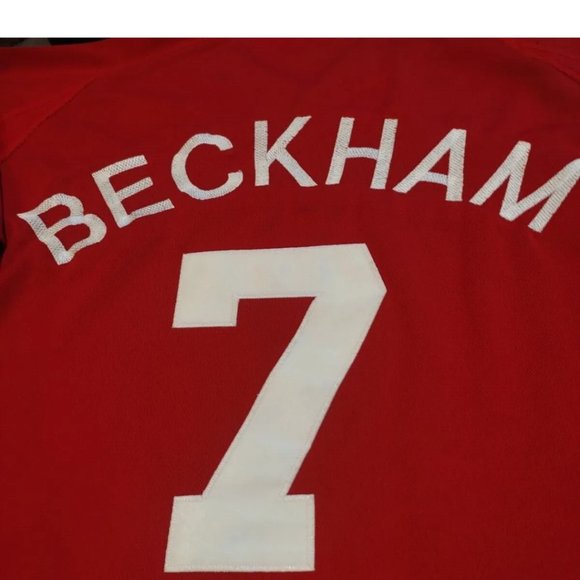 LG Umbro Beckham England National Team '04 Kick Off Jersey Embroidered Men's XL - Picture 2 of 4
